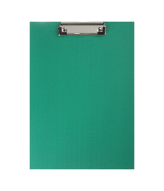 Clipboard A4 din PVC, simplu, verde BUROMAX