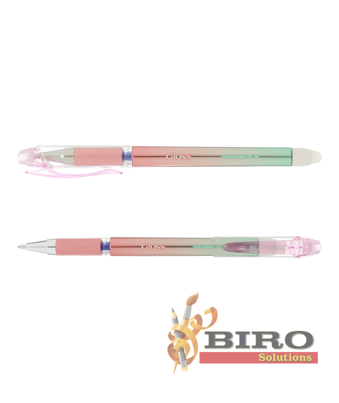 Pix cu gel GLOSS „Scrie-Șterge”, 0,5 mm, albastru