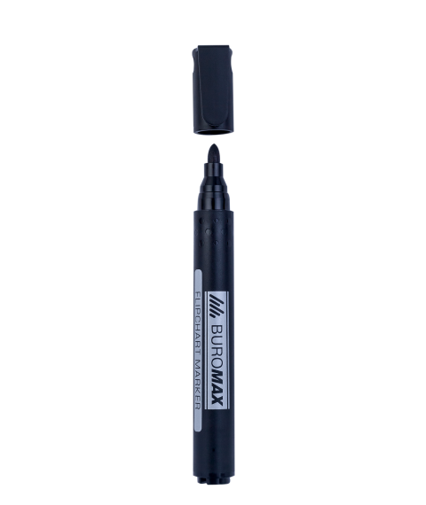 Marker pentru flipchart, negru, 2 mm, pe bază de apă