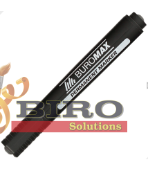 Marker permanent rezistent la apă, negru, 2–4 mm, bază alcoolică BUROMAX