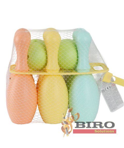 Set mare pentru bowling în plasă DOLU, cod 2273D