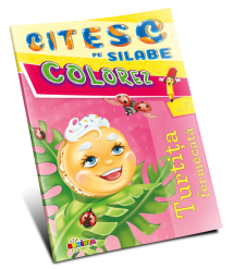 Citesc pe silabe. Colorez. Turtița fermecată (Vol. 7)