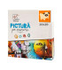 Pictura pe numere 20x20cm Mops