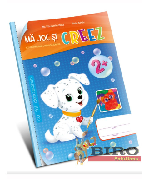 Mă Joc și Creez 2+ (cu foi detașabile)