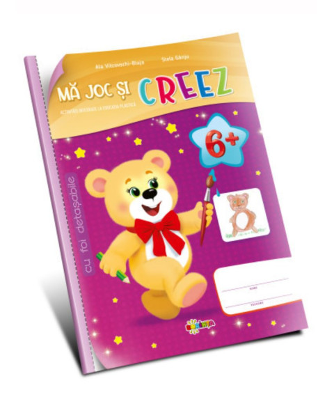 Mă Joc și Creez 6+ (cu foi detașabile)