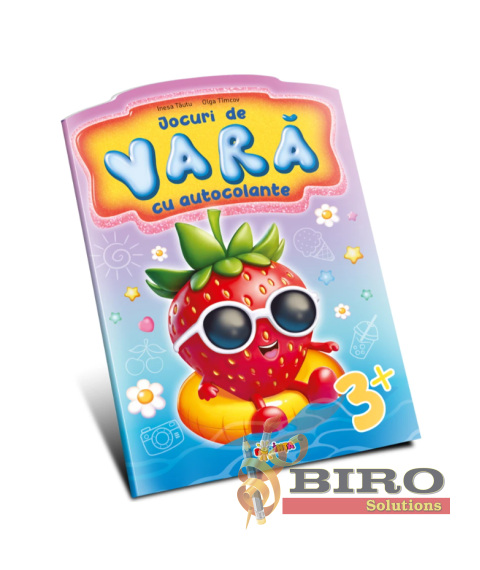 Jocuri de Vară cu Autocolante (3+)