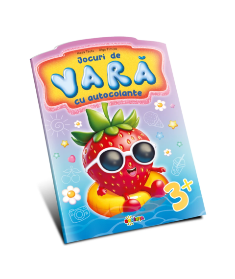 Jocuri de Vară cu Autocolante (3+)