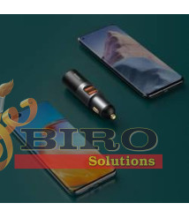 Încărcător auto USB - Baseus Share Together, 2xUSB (U + U + Lighter), 120W, Gray  CCBT-D0G