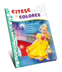 Citesc și colorez (pe silabe). Cenușăreasa