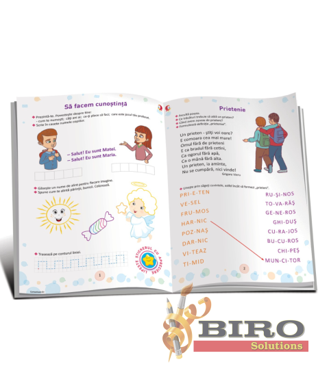 Comunicare 6+ cu stikere