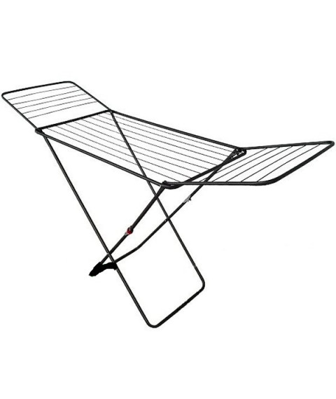Uscător de rufe STABILO 18 M D0503SE – 18 m, aripi rabatabile, negru