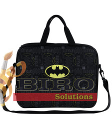 Geantă școlară textilă Kite A4, 1 compartiment, DC Batman DC25-589