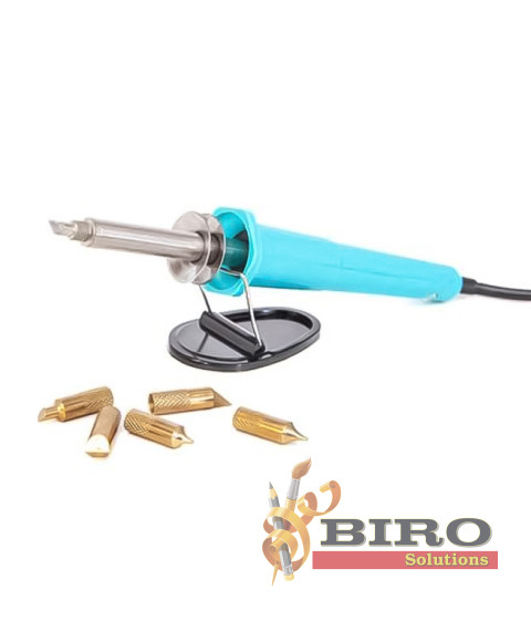 Aparat pentru pirogravură DP Craft, 30 W, 5 duze, cu suport