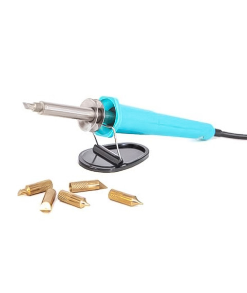 Aparat pentru pirogravură DP Craft, 30 W, 5 duze, cu suport