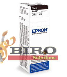 Cerneală Epson T66414A Black pentru L100/110/200/210/222/300/312/350/355, 70 ml