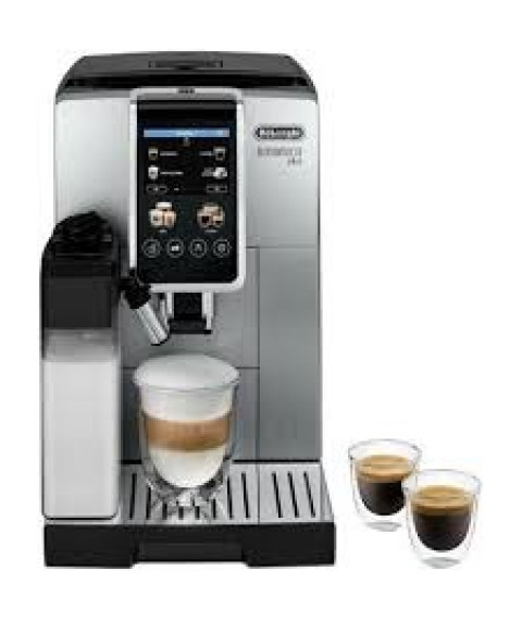 Aparat de cafea automat Delonghi ECAM 380.85.SB Dinamica Plus – Touch, 18 rețete, LatteCrema