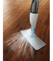 Mop Esperanza Perfect Clean EHS002 – cu rezervor, microfibră, alb 