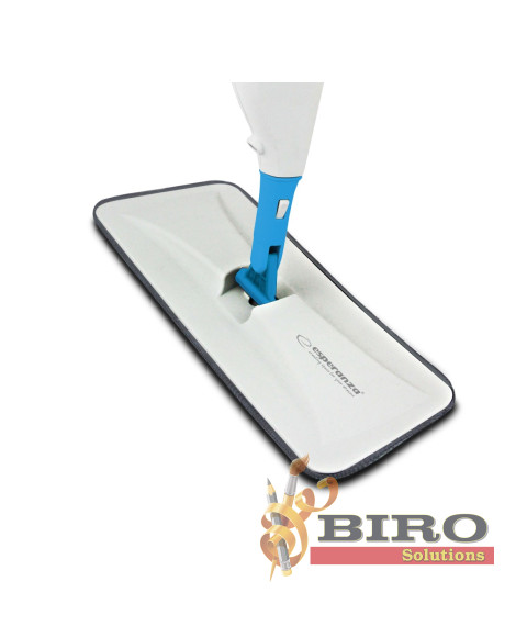 Mop Esperanza Perfect Clean EHS002 – cu rezervor, microfibră, alb 