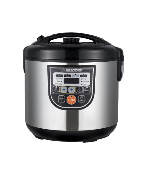 Multicooker Esperanza COOKING MATE EKG011, 860W, 5L – 11 programe, oală antiaderentă