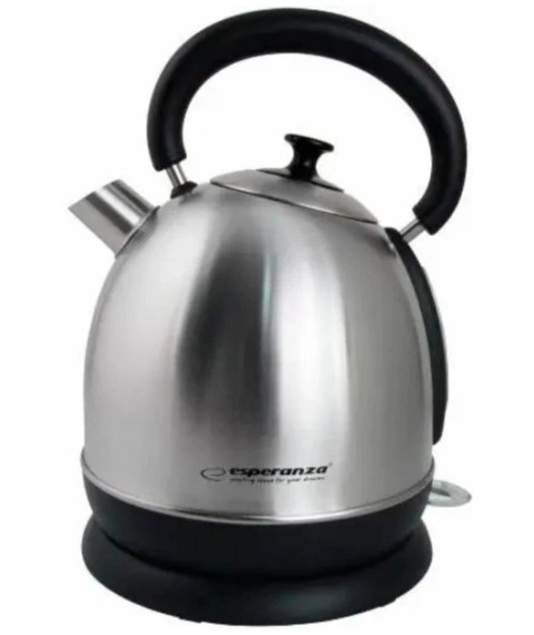Fierbător de apă Esperanza DANUBE EKK032S, inox, 1.8L, 2200W