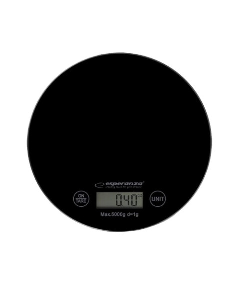 Cântar de bucătărie Esperanza MANGO EKS003K, 5kg, negru 