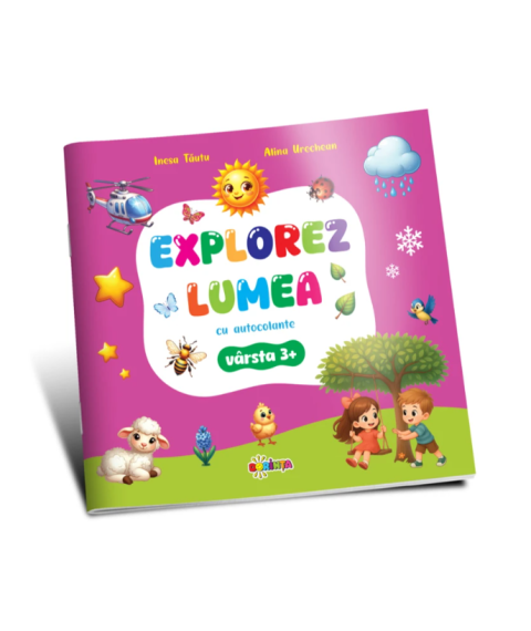 Explorez lumea, cu autocolante (3+)