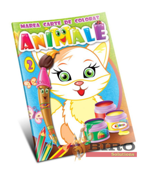 Marea Carte de Colorat. Animale Vol. 2