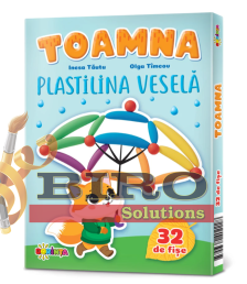 Plastilina Veselă. Toamna (32 fișe)