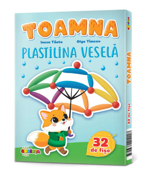 Plastilina Veselă. Toamna (32 fișe)