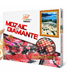 Mozaic cu diamante „Romanițe pe panta dealului”, 40 × 50 cm