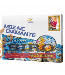 Mozaic cu diamante „Buchet de la iubitul”, 40 × 50 cm