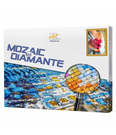 Mozaic cu diamante „Buchet de la iubitul”, 40 × 50 cm Mozaic cu diamante „Buchet de la iubitul”, 40 × 50 cm