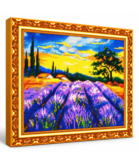 Mozaic cu diamante „Lavandă”, 40 × 50 cm