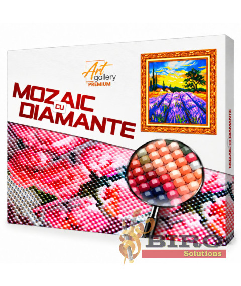 Mozaic cu diamante „Lavandă”, 40 × 50 cm