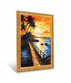 Mozaic cu diamante „Paradis”, 40 × 50 cm