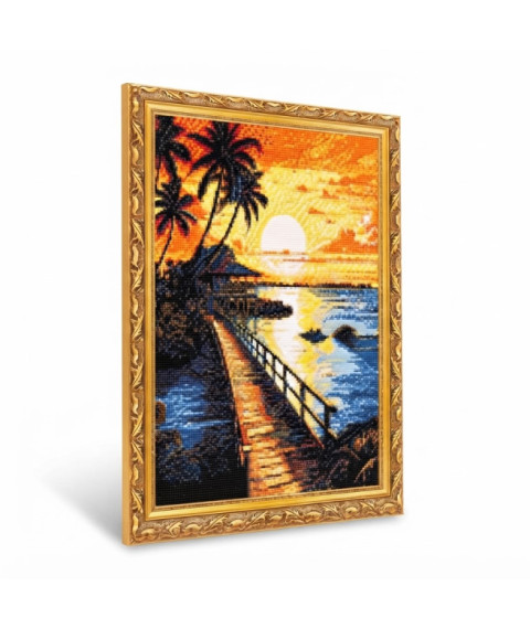 Mozaic cu diamante „Paradis”, 40 × 50 cm