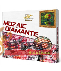 Mozaic cu diamante „Dualitatea naturii”, 40 × 50 cm