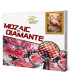 Mozaic cu diamante „Flamingo printre flori”, 40 × 50 cm