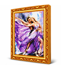Mozaic cu diamante 40x50 cm Dans grațios