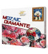 Mozaic cu diamante 40x50 cm Cățel alb