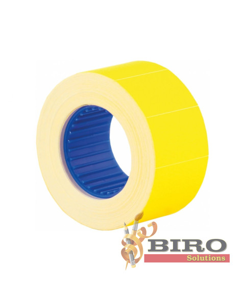 Etichete autoadezive 26x16 mm, galbene, 500 buc, E21305-05