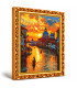 Mozaic cu diamante „Apus în Veneția”, 30 × 40 cm