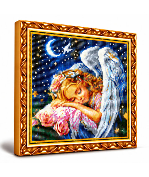 Mozaic cu diamante „Înger adormit”, 30 × 40 cm