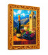 Mozaic cu diamante „Vin în Toscana”, 30 × 40 cm