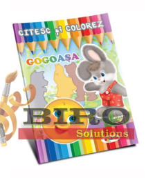 Citesc și colorez – Gogoașa