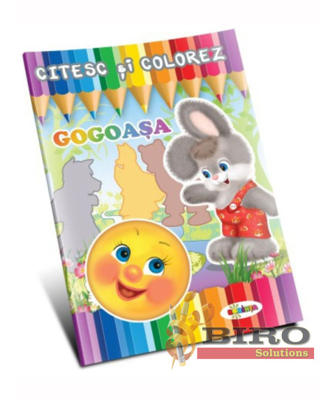 Citesc și colorez – Gogoașa