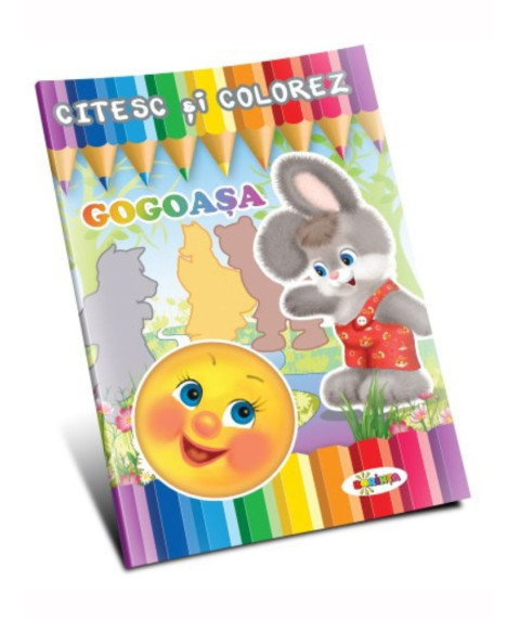 Citesc și colorez – Gogoașa