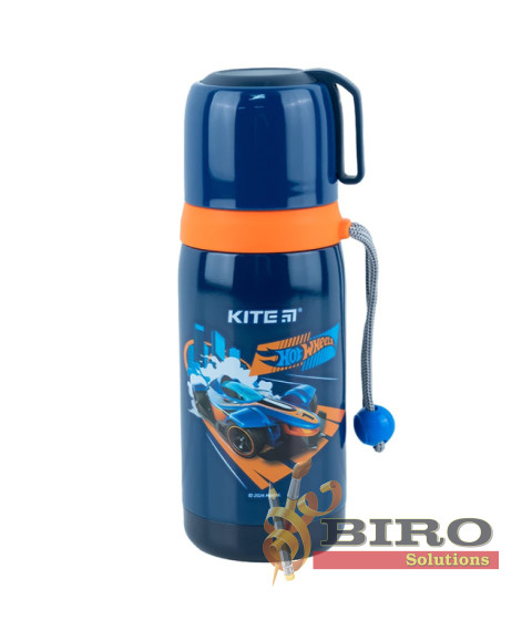 Sticlă-termos pentru apă KITE Hot Wheels, 350 ml