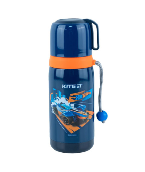 Sticlă-termos pentru apă KITE Hot Wheels, 350 ml