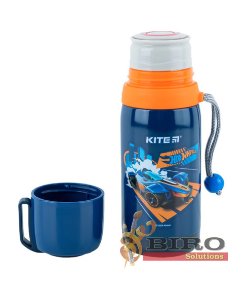 Sticlă-termos pentru apă KITE Hot Wheels, 350 ml